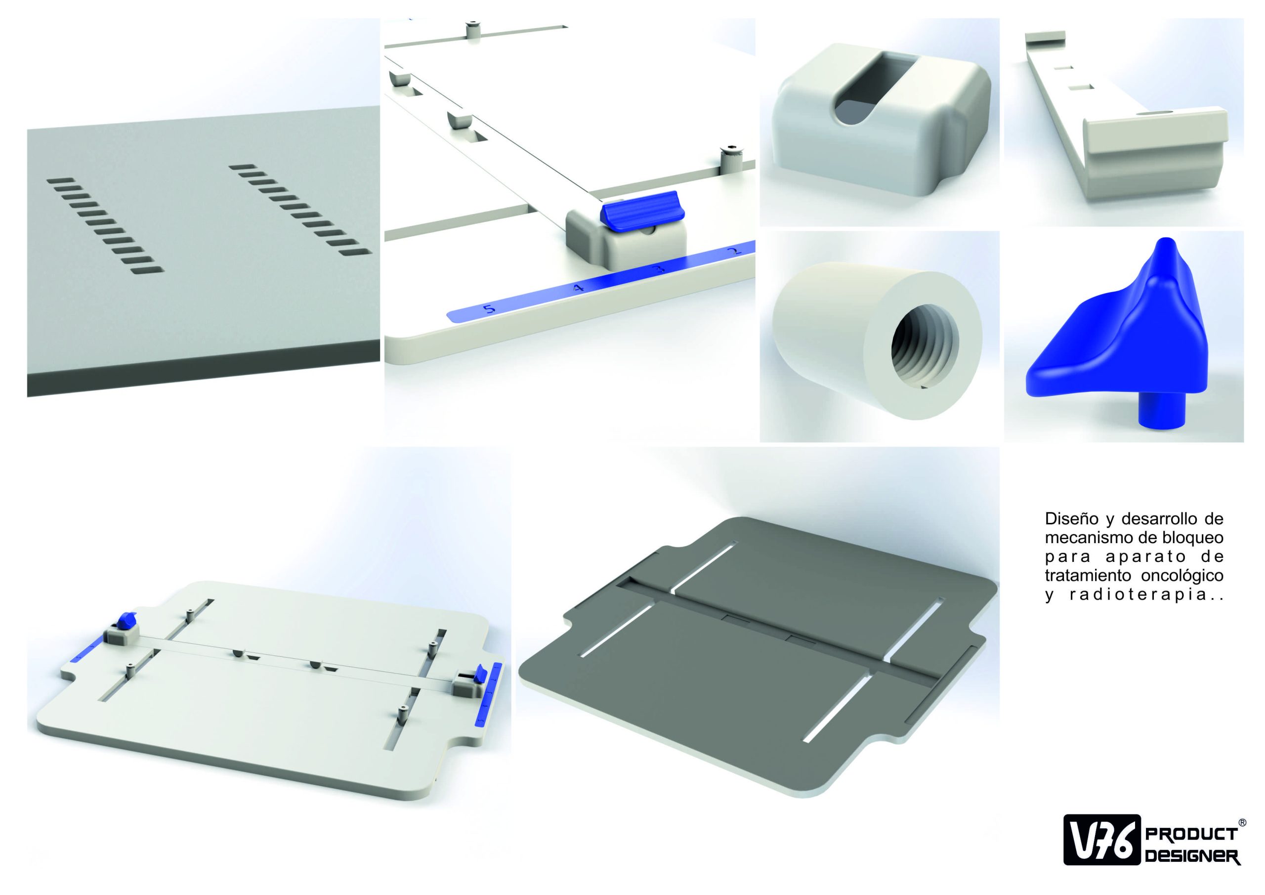 ¡Desbloqueando la Innovación! 💡💼 Diseño Industrial para Tratamiento Oncológico y Radioterapia en V76PRODUCTDESIGNER 🚀✨